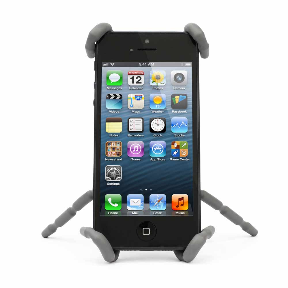 iPhone stand cradle and phone car mount holder by Breffo Spiderpodium