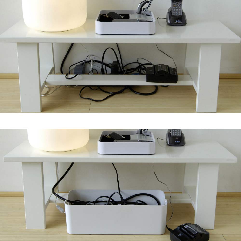 Under Desk Cable Management Organizer Cablebox By Blue Lounge